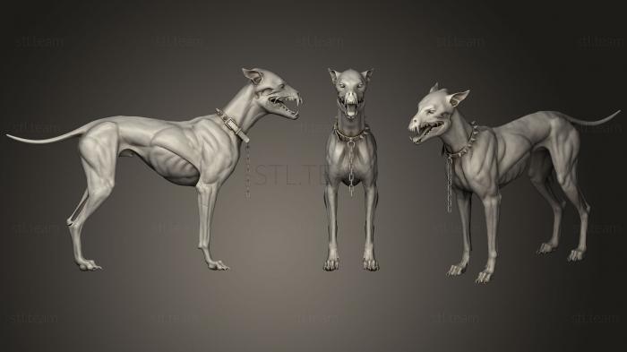 Статуэтки животных Zombie Dog Sculpt